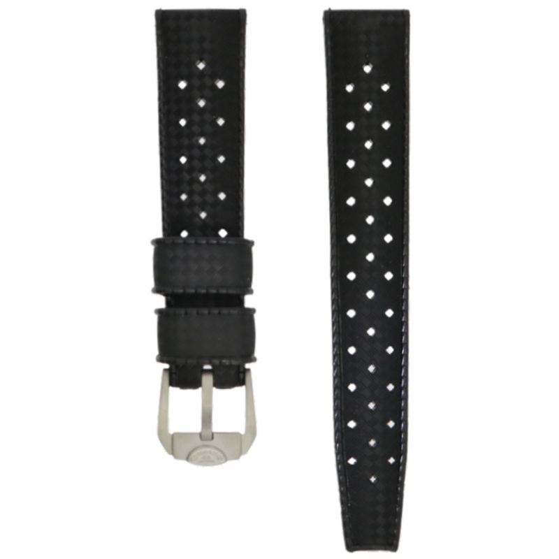 Squale Homage Tropic Rubber Strap Sandblasted 20mm