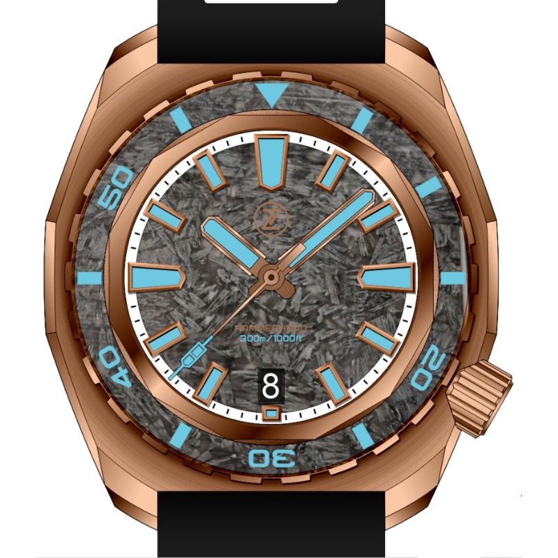 Zelos Hammerhead V3 Bronze SW Limited Edition (Nearly new)