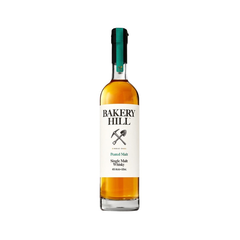 Bakery Hill Peated Malt Single Malt Whisky 500ml (ABV 46%)