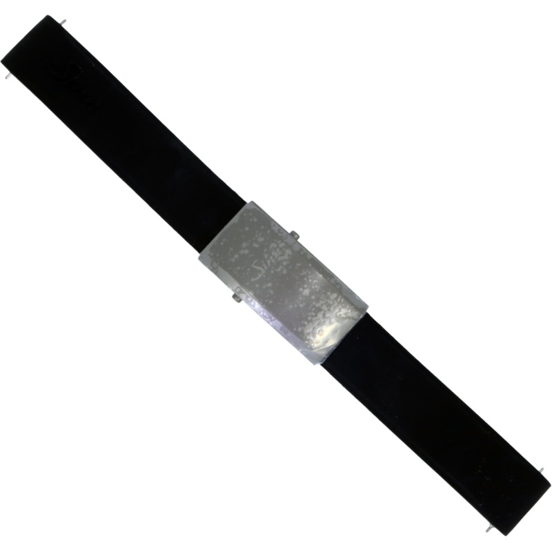 Sinn Silicone Strap 20mm Black + Clasp T50