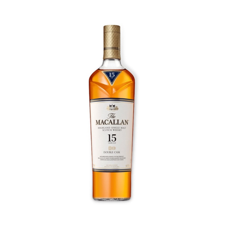 The Macallan 15YO Double Cask Single Malt Scotch Whisky 700ml (ABV 43%)