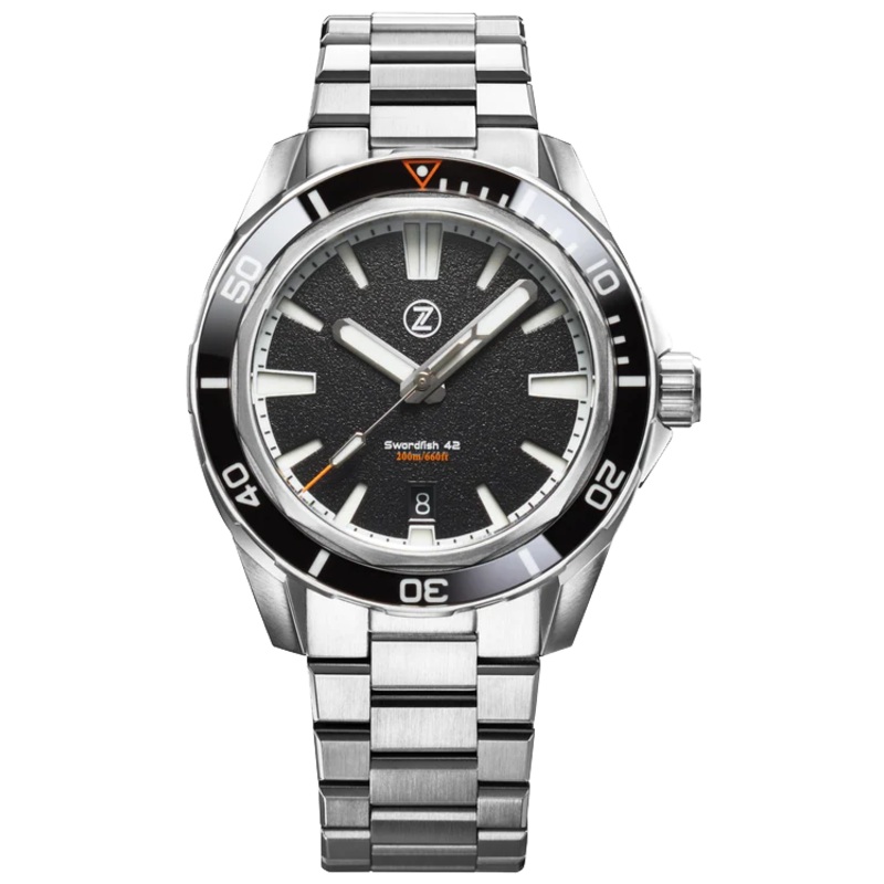 Zelos Swordfish 42mm Black Sand