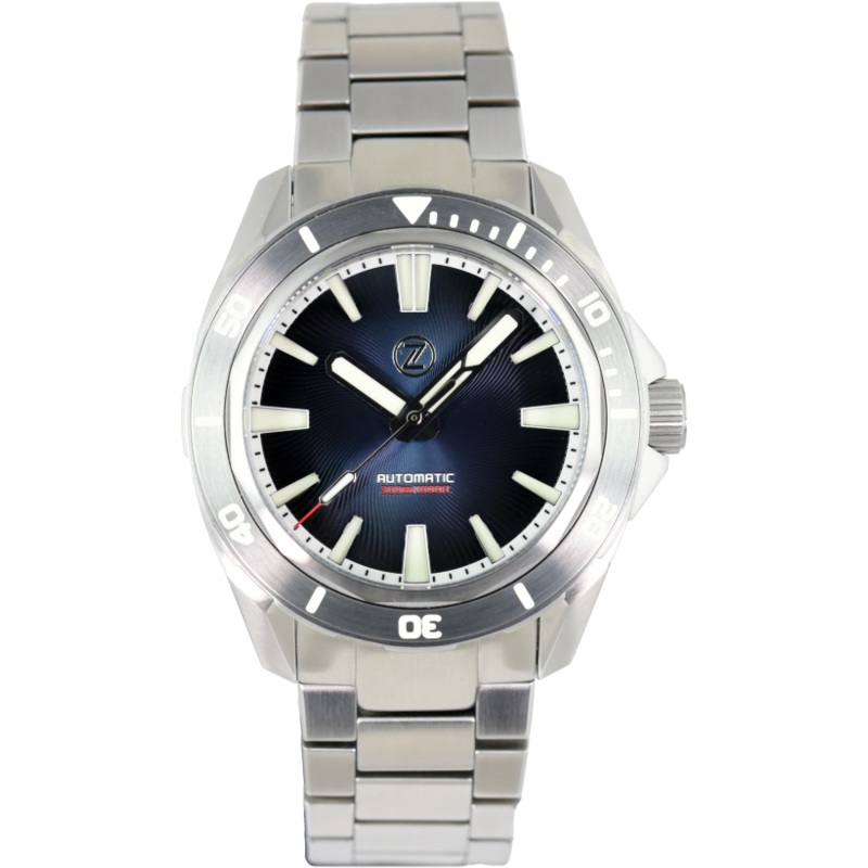 Zelos Swordfish Steel Helical Blue NH35 (Pre-owned)