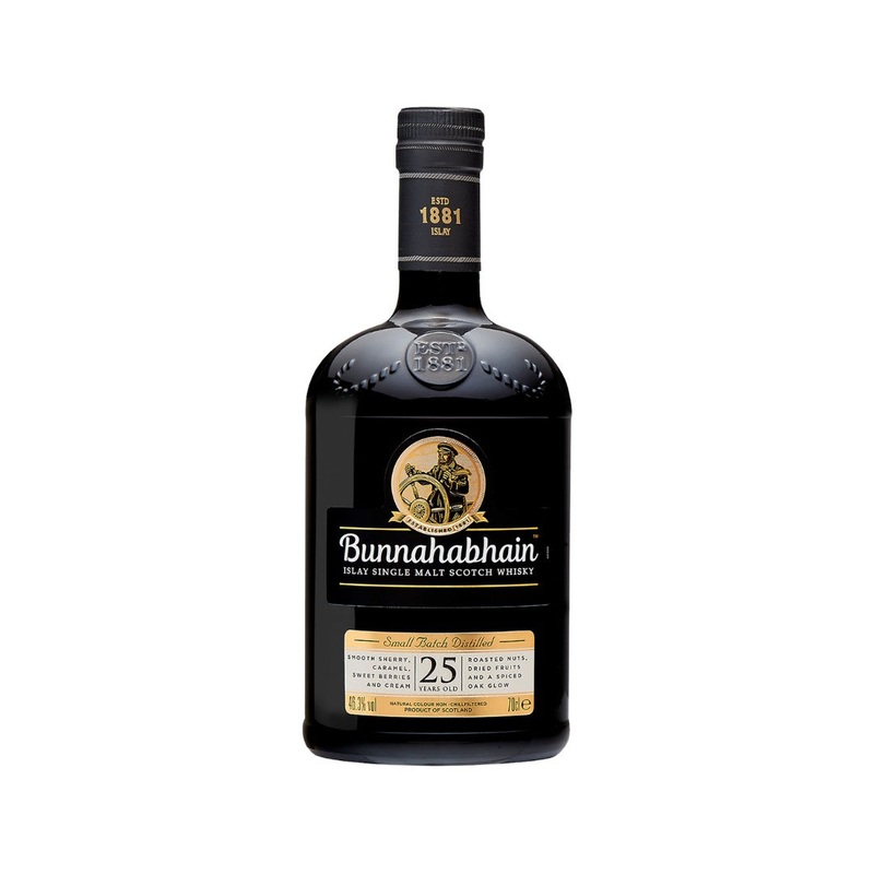 Bunnahabhain 25YO Single Malt Scotch Whisky 700ml (ABV 46%)