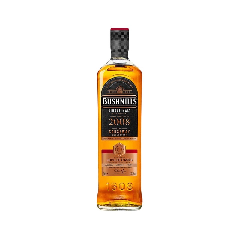 Bushmills Causeway 2008 Jupille Casks Irish Whiskey 700ml (ABV 55%)