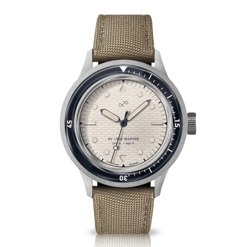 1956 MARINE Steel / Navy & Off White