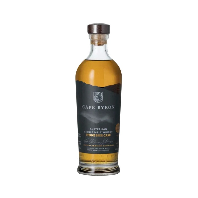 Cape Byron Stone Beer Cask Single Malt Whisky 700ml (ABV 46%)