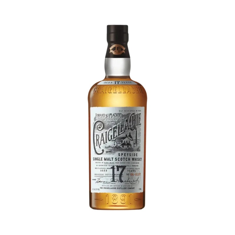 Craigellachie 17 YO Speyside Single Malt Scotch Whisky 700ml (ABV 46%)