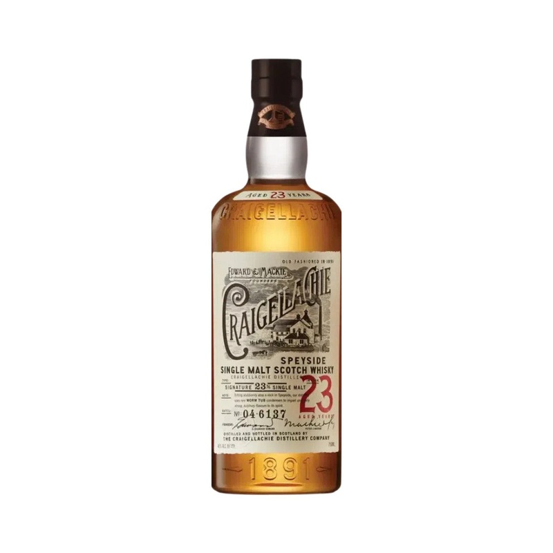 Craigellachie 23 YO Speyside Single Malt Scotch Whisky 700ml (ABV 46%)