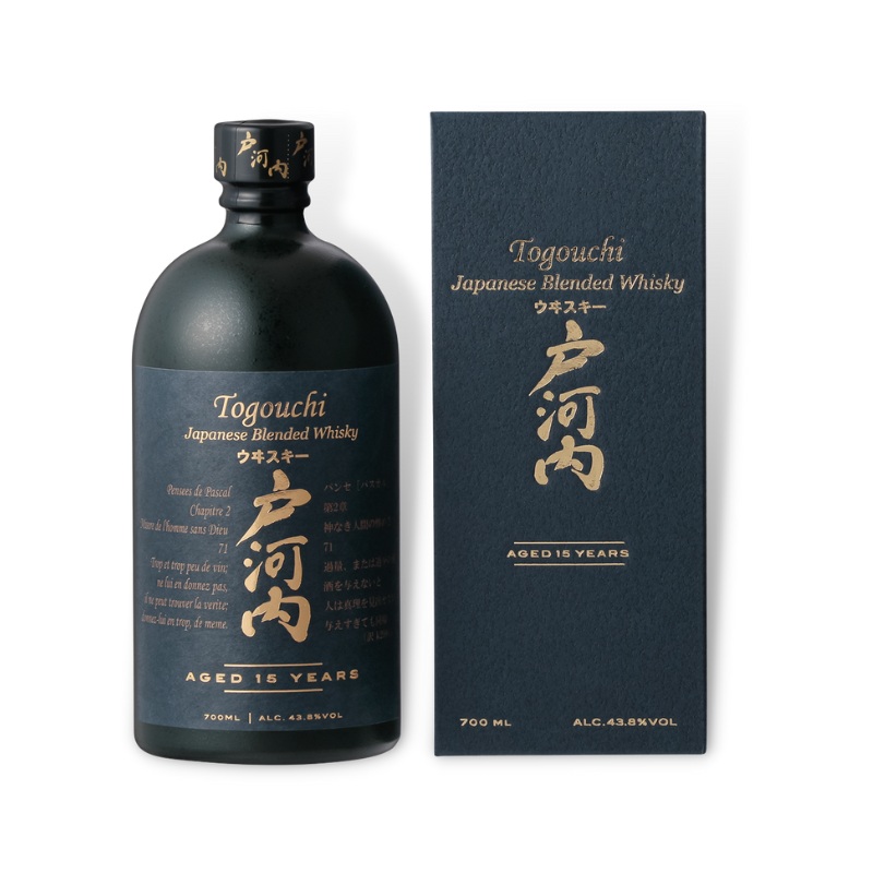 Sakurao Togouchi 15 Year Old Blended Japanese Whisky 700ml (ABV 43.8%)