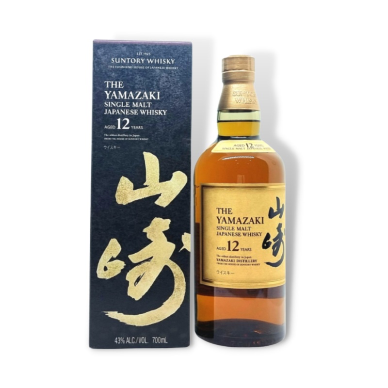 Suntory Yamazaki 12 Year Old Single Malt Japanese Whisky (700ml / 43%)