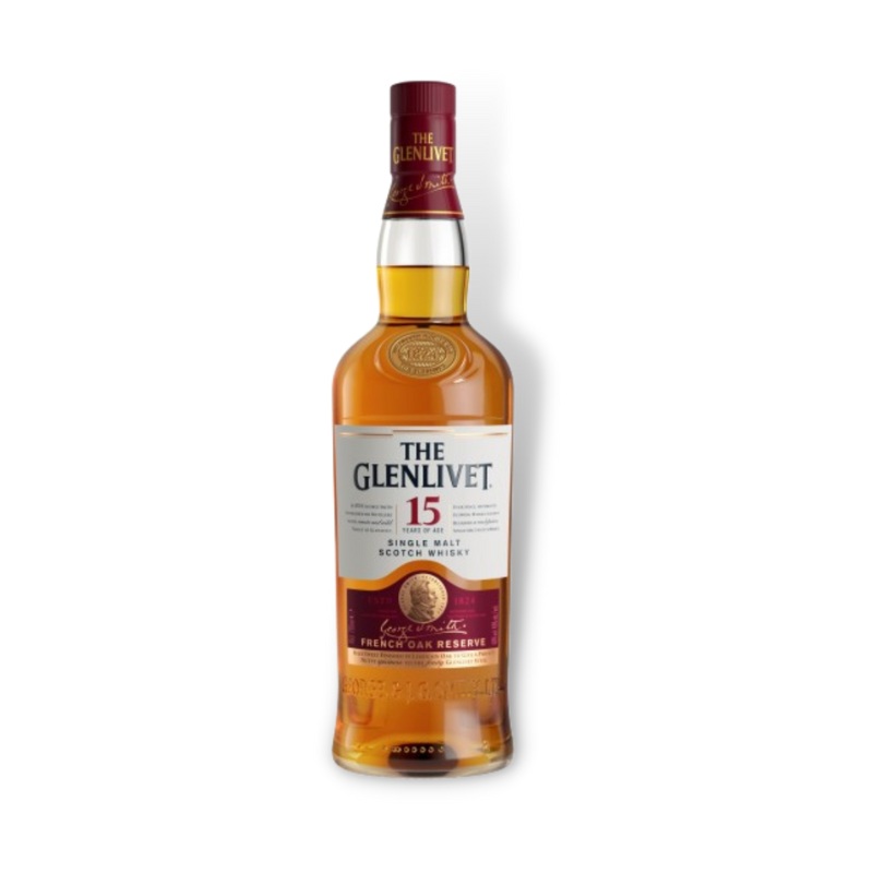 The Glenlivet 15YO French Oak Single Malt Scotch Whisky 700ml (ABV40%)
