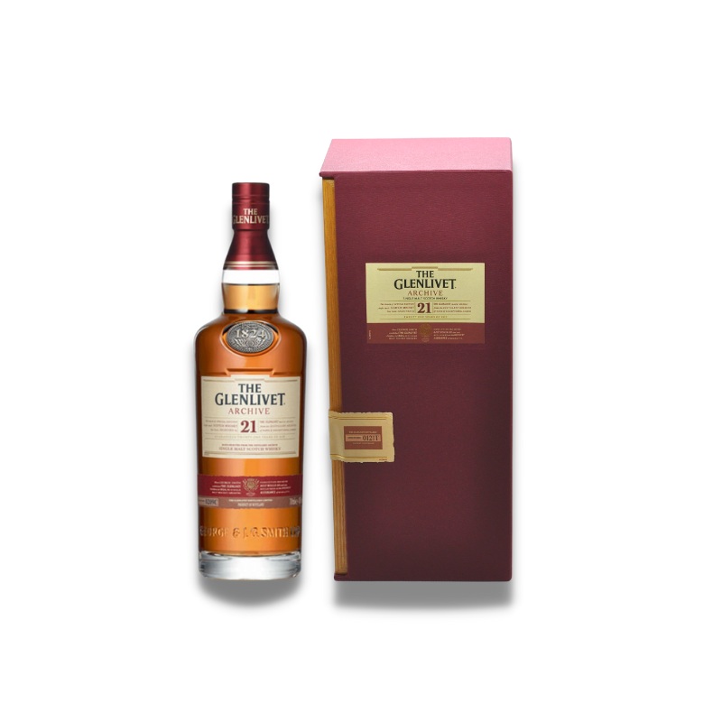 The Glenlivet Archive 21YO Single Malt Scotch Whisky 700ml (ABV 43%)