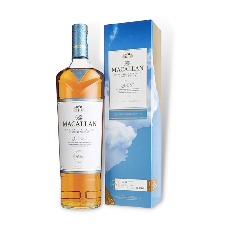 The Macallan Quest Highland Single Malt Scotch Whisky 1lt (ABV 40%)