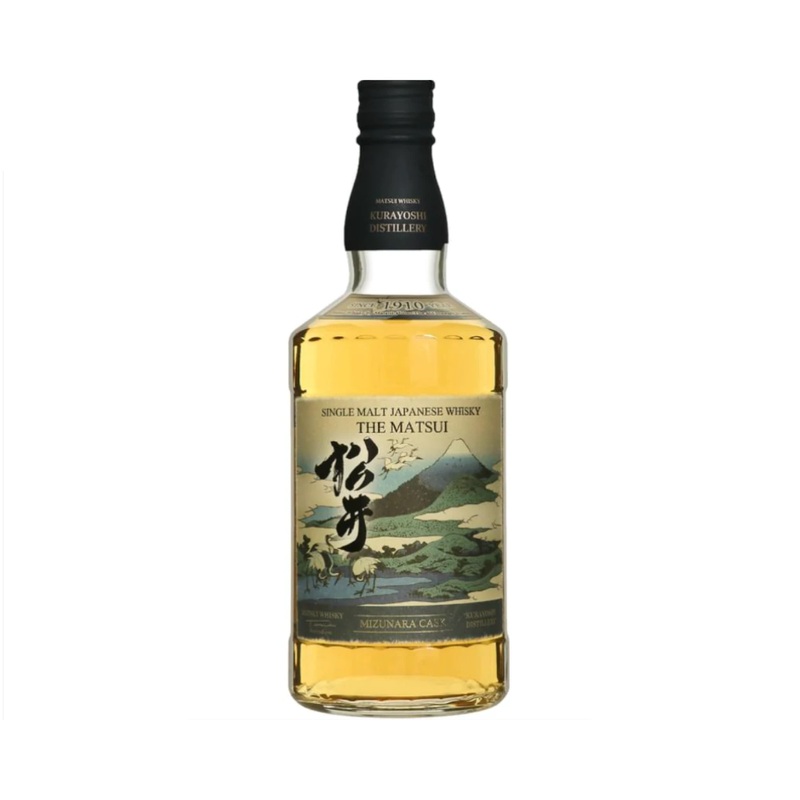 The Matsui Mizunara Cask Single Malt Japanese Whisky 700ml (ABV 48%)