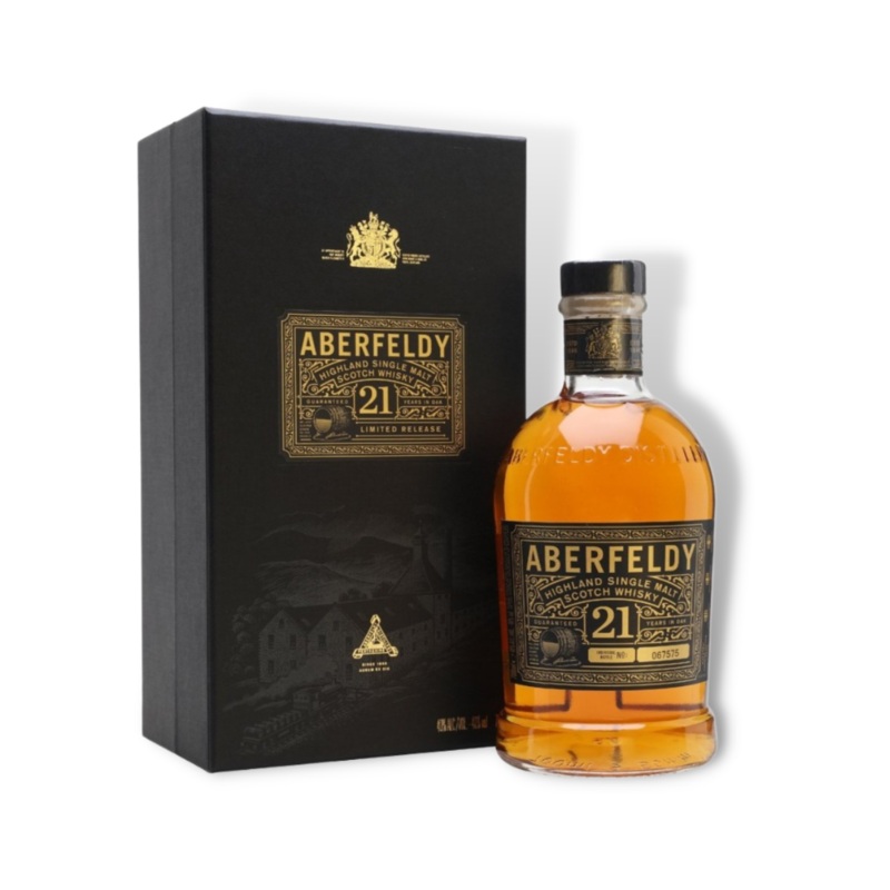 Aberfeldy 21YO Single Malt Scotch Whisky 700ml (ABV 40%)
