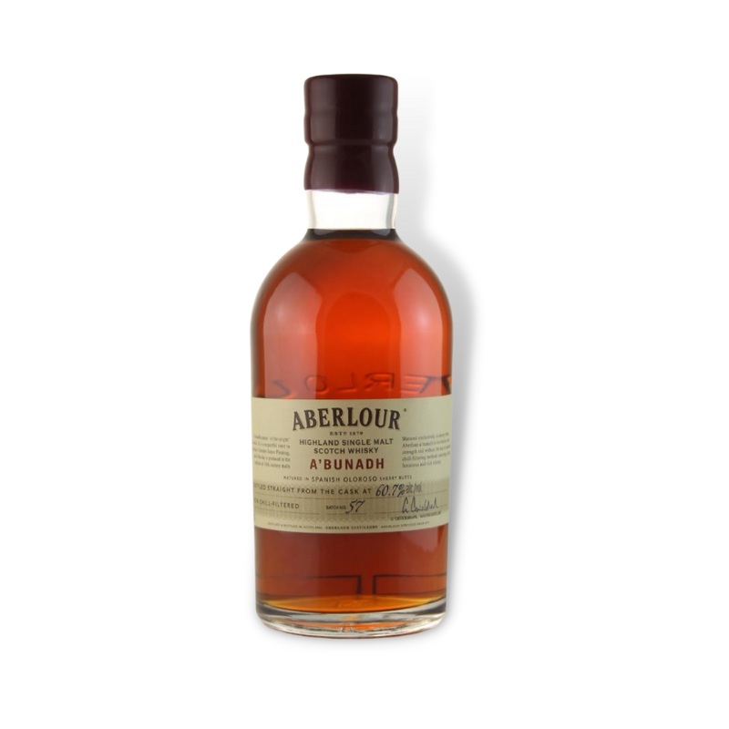 Aberlour A'Bunadh Highland Single Malt Scotch Whisky 700ml (ABV 59.6%)