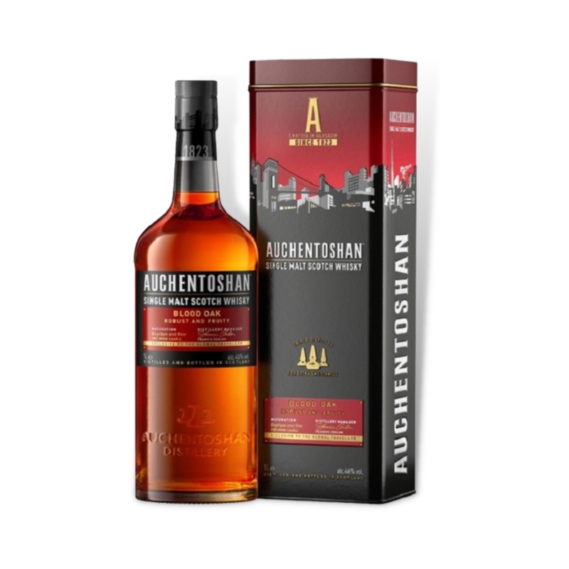 Auchentoshan Blood Oak Single Malt Scotch Whisky 1ltr (ABV 46%)