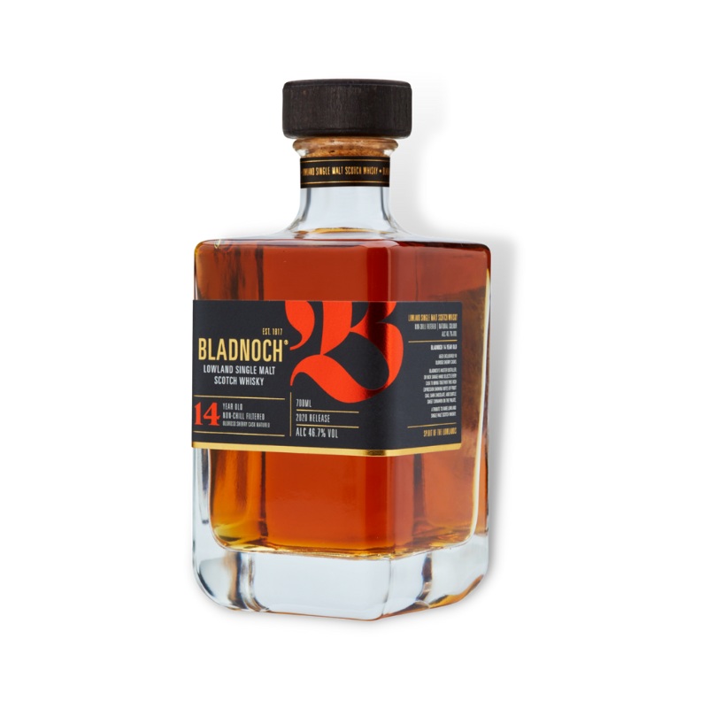 Bladnoch 14 Year Old Single Malt Whisky 700ml (ABV 47%)