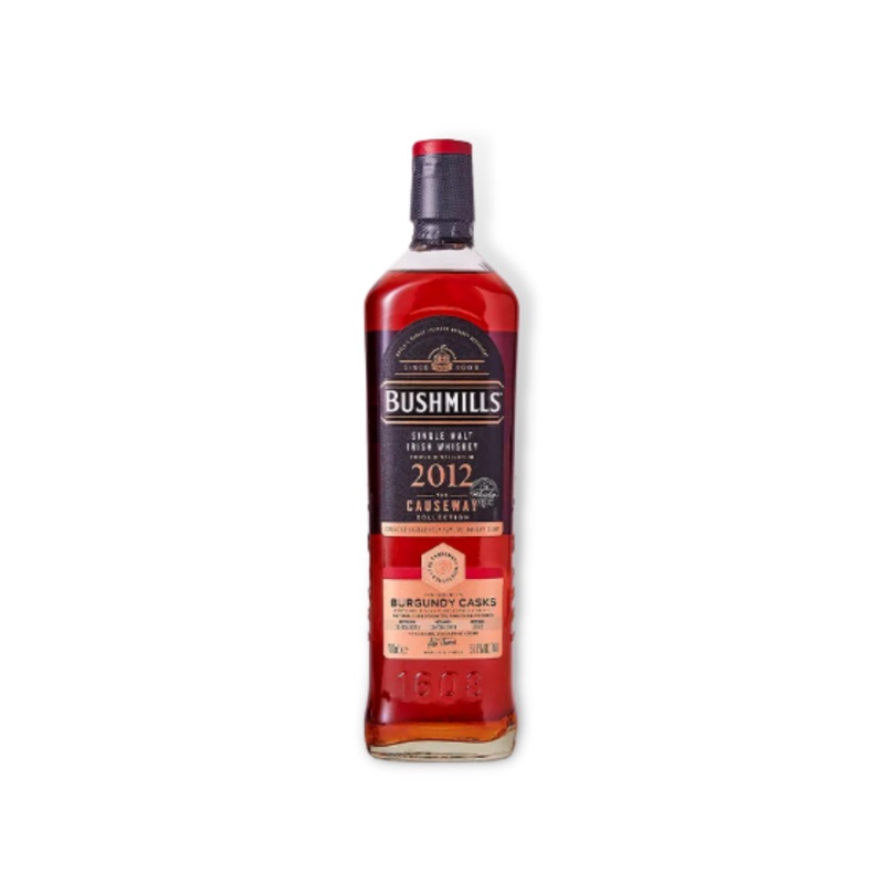 Bushmills 2012 Burgundy Cask Single Malt Irish Whiskey 700ml (ABV 51%)
