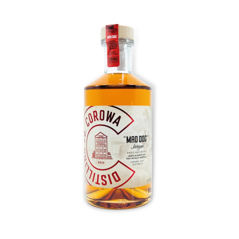 Corowa Mad Dog Morgan Single Malt Whisky 500ml (ABV 46%)