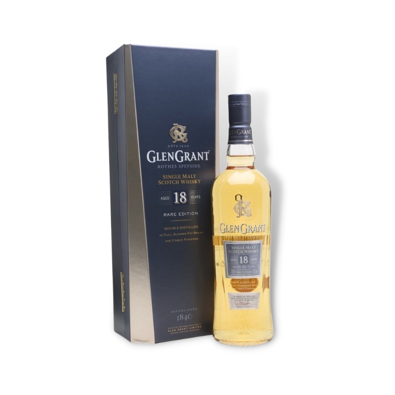 The Glen Grant 18 Year Old Single Malt Scotch Whisky 1ltr (ABV 43%)