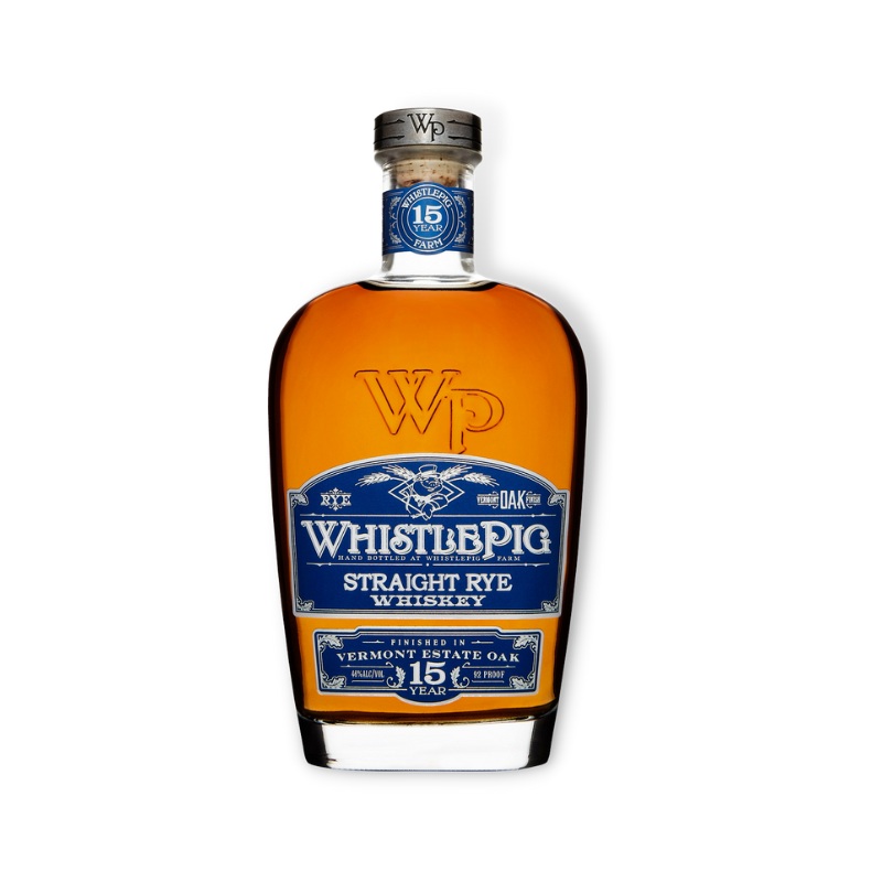 Whistlepig 15 Year Old Rye Whiskey 700ml (ABV 46%)