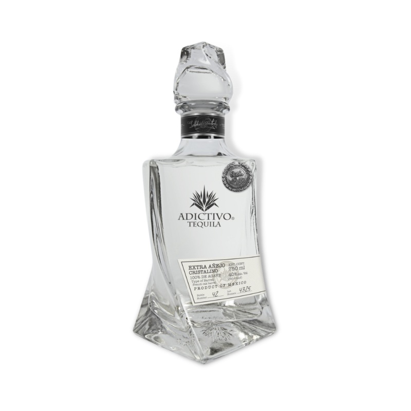 Adictivo Extra Anejo Cristalino Tequila 750ml (ABV 40%)