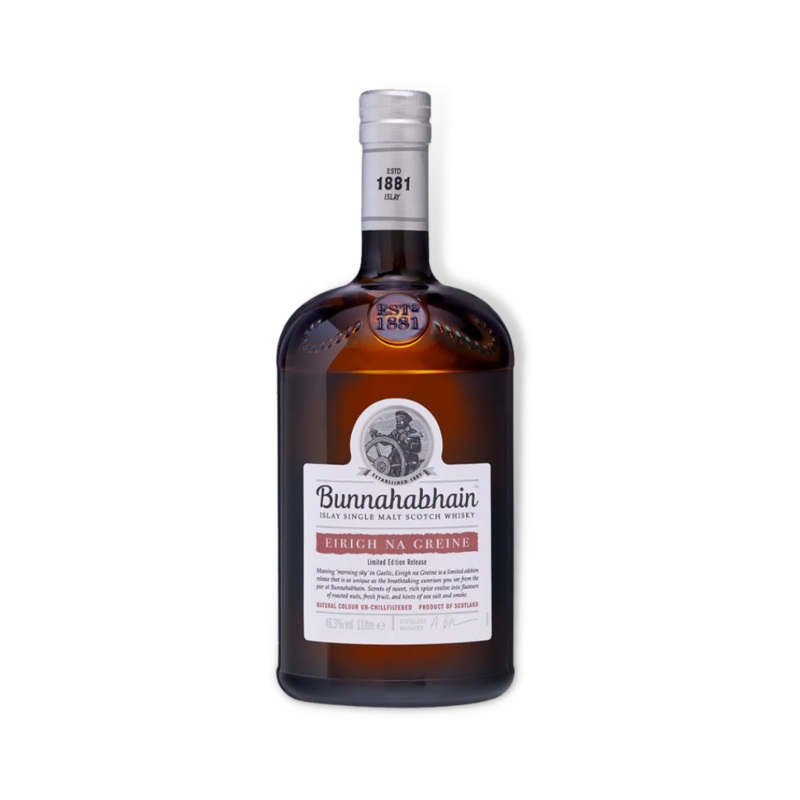Bunnahabhain Eirigh Na Greine Single Malt Scotch Whisky 1ltr (ABV 46%)