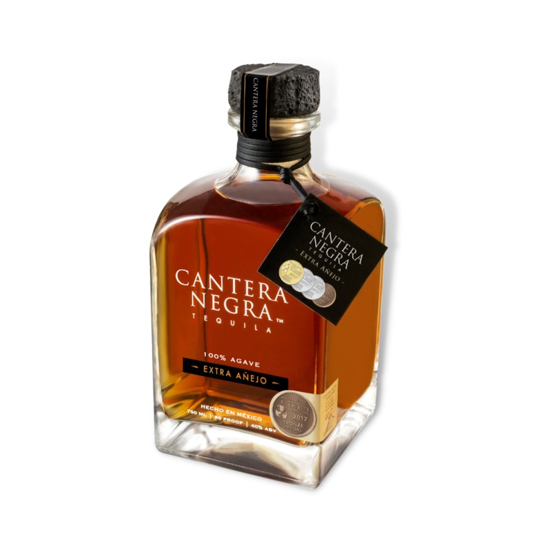 Cantera Negra Extra Anejo Tequila 750ml (ABV 40%)