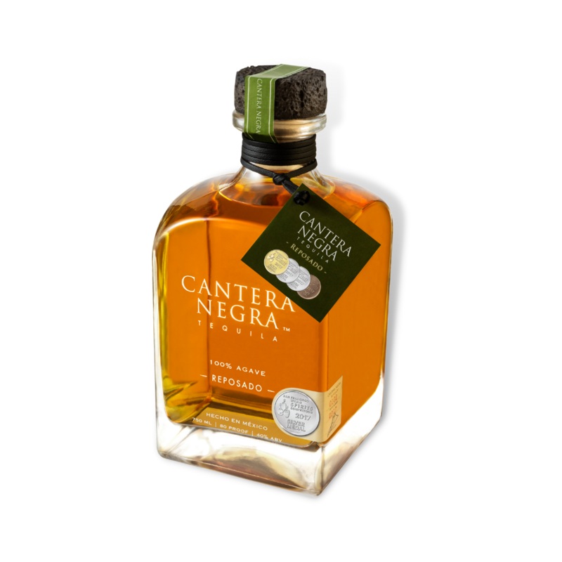 Cantera Negra Reposado Tequila 750ml (ABV 40%)
