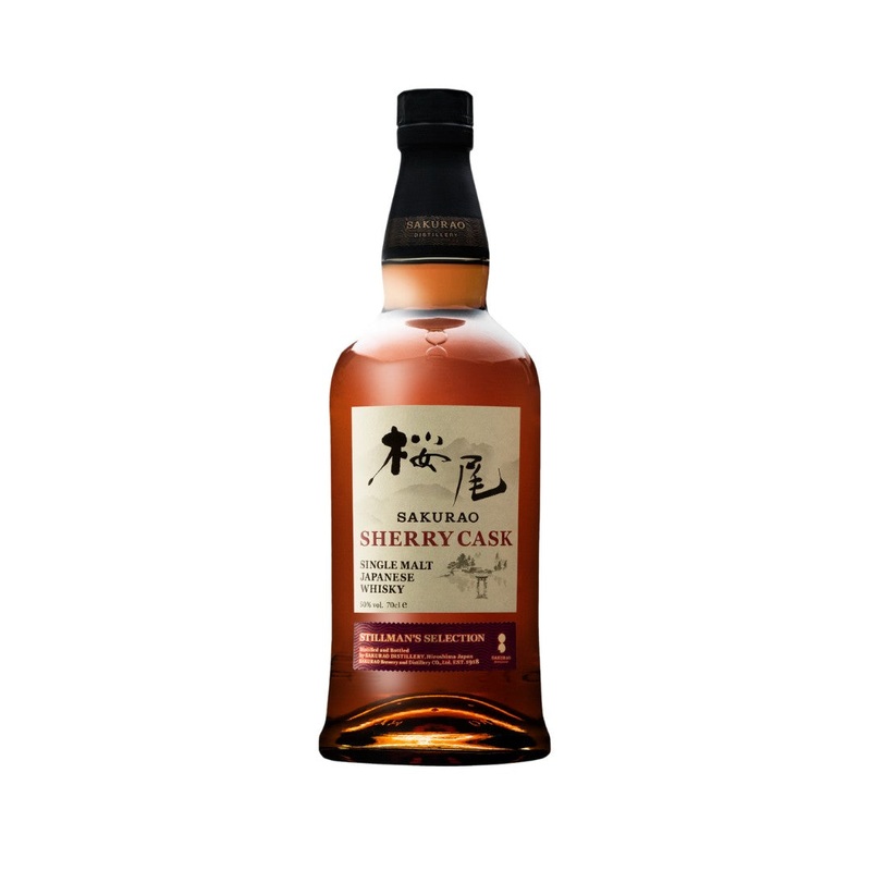 Sakurao Sherry Cask Single Malt Japanese Whisky 700ml (ABV 50%)