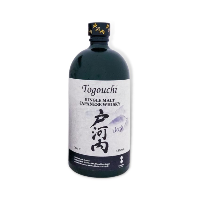 Sakurao Togouchi Single Malt Japanese Whisky 700ml (ABV 43%)