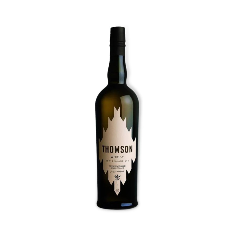 Thomson Manuka Smoke 'Progress Report' New Zealand Single Malt Whisky 700ml (ABV 46%)