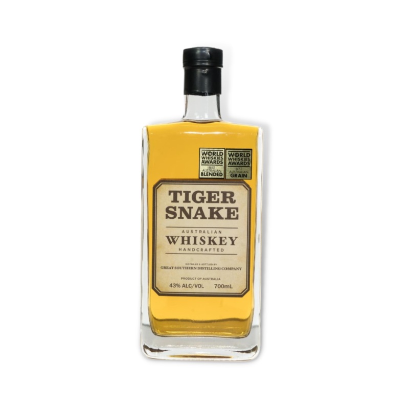 Tiger Snake Australian Whiskey 700ml (ABV 43%)