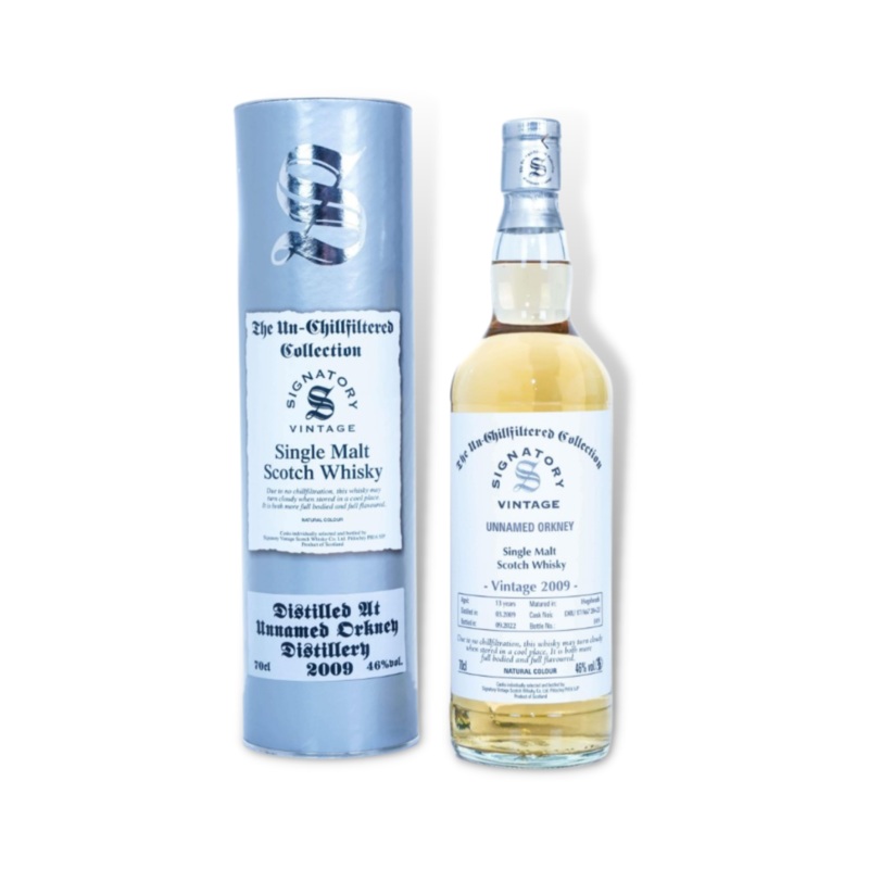 Unnamed Orkney 2009 13YO UCF Single Malt Scotch Whisky 700ml (Signatory Vintage) (ABV 46%)