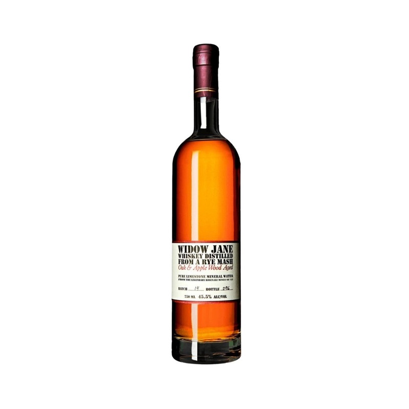 Widow Jane Oak & Apple Wood Aged Rye Whiskey 700ml (ABV 45%)