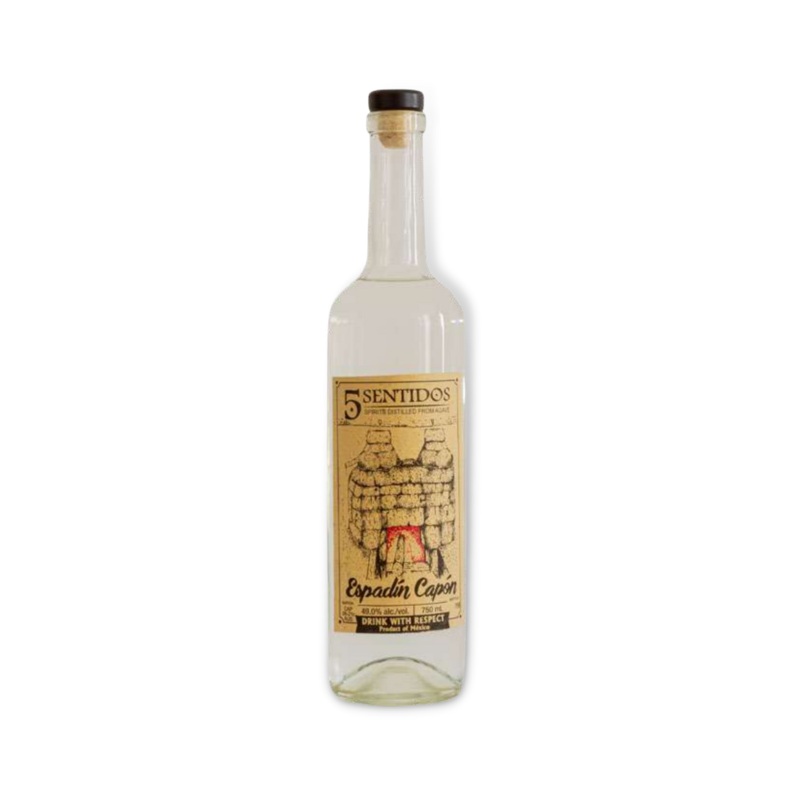 5 Sentidos Espadin Capon 750ml (ABV 49%)