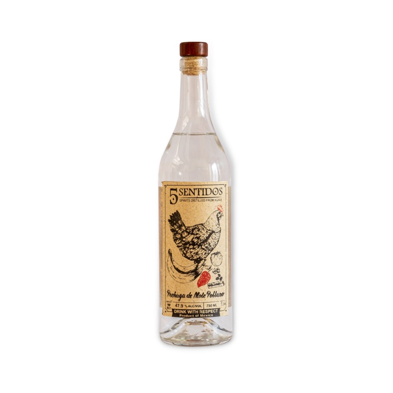 5 Sentidos Pechuga de Mole Poblano 750ml (ABV 47.8%)
