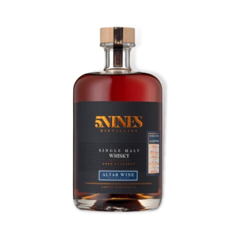 5Nines Altar Wine Cask Strength Single Malt Whisky 700ml (ABV 64%)