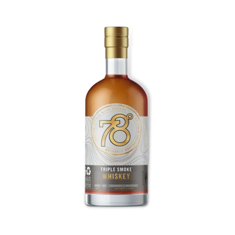 78 Degrees Triple Smoke Whiskey 700ml (ABV 44%)