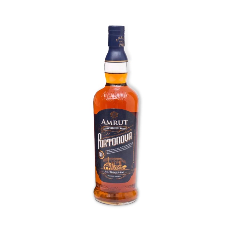 Amrut Portonova Indian Single Malt Whisky 700ml (ABV 62%)