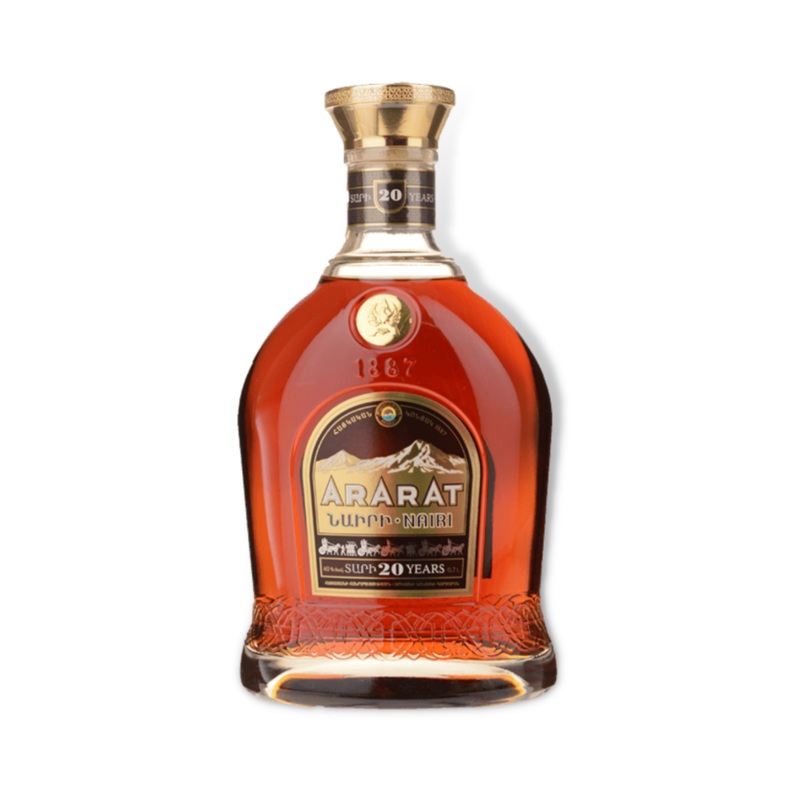 Ararat Nairi 20 Year Old Armenian Brandy 700ml (ABV 40%)
