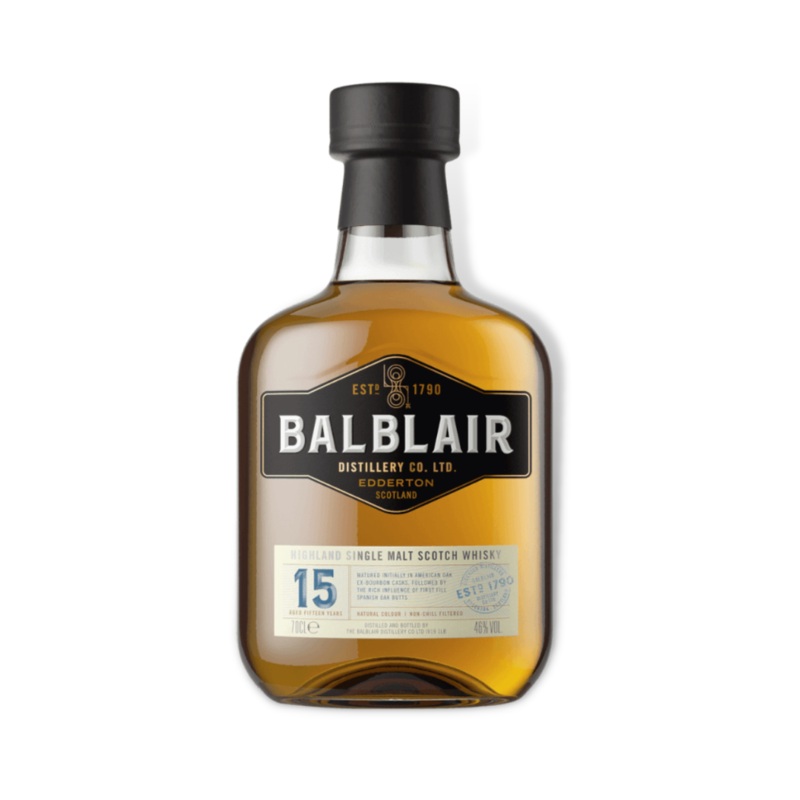 Balblair 15 Year Old Single Malt Scotch Whisky 700ml (ABV 46%)
