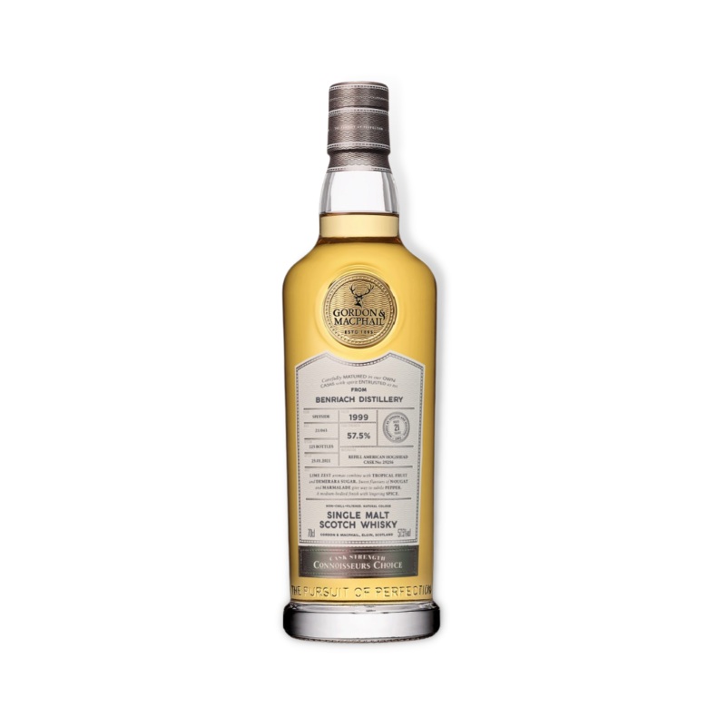 Benriach 1999 21 Year Old Cask Strength (G&M Connoisseurs Choice) Single Malt Scotch Whisky 700ml (ABV 57.5%)
