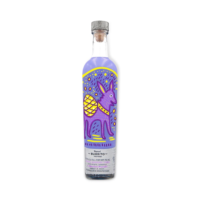 Burrito Fiestero Tepemete 750ml (ABV 49%)