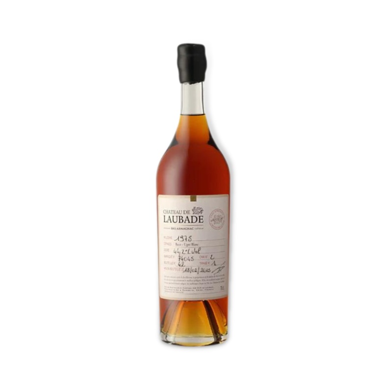 Chateau de Laubade Vintage 1975 Cask Strength Bas Armagnac 700ml (ABV 44.2%)