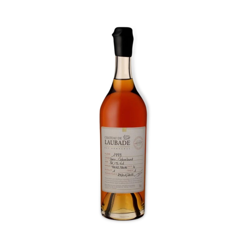 Chateau de Laubade Vintage 1998 Cask Strength Bas Armagnac 700ml (ABV 52.1%)