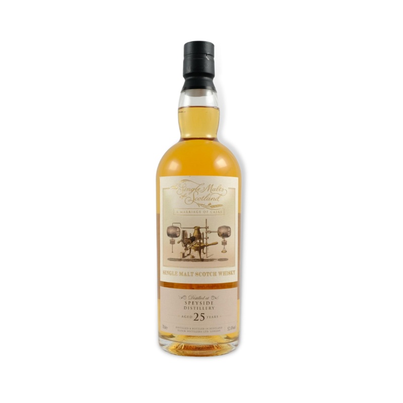 Speyside 25 Year Old Marriage Cask (SMOS) Single Malt Scotch Whisky 700ml (ABV 52.6%)