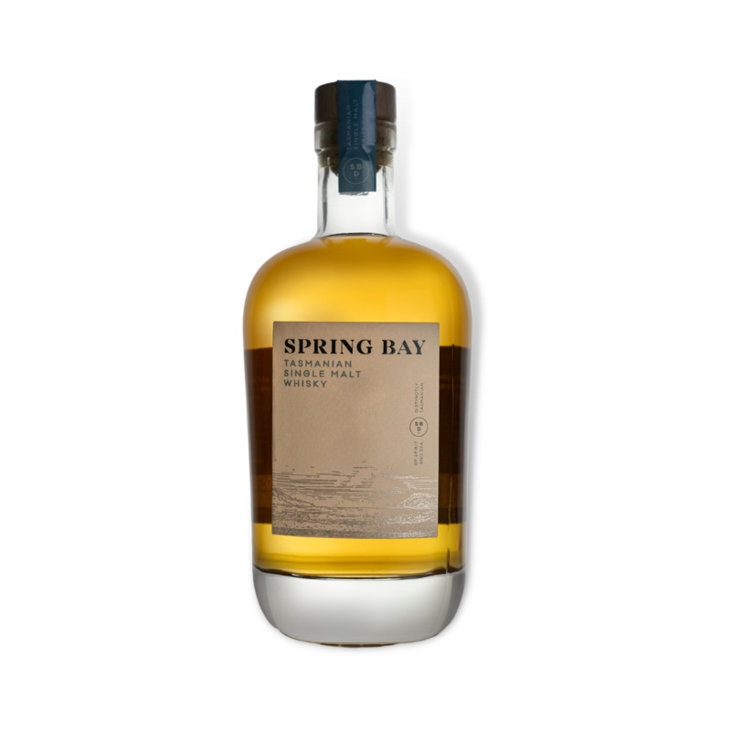 Spring Bay Bourbon Cask Tasmanian Single Malt Whisky 700ml (ABV 46%)